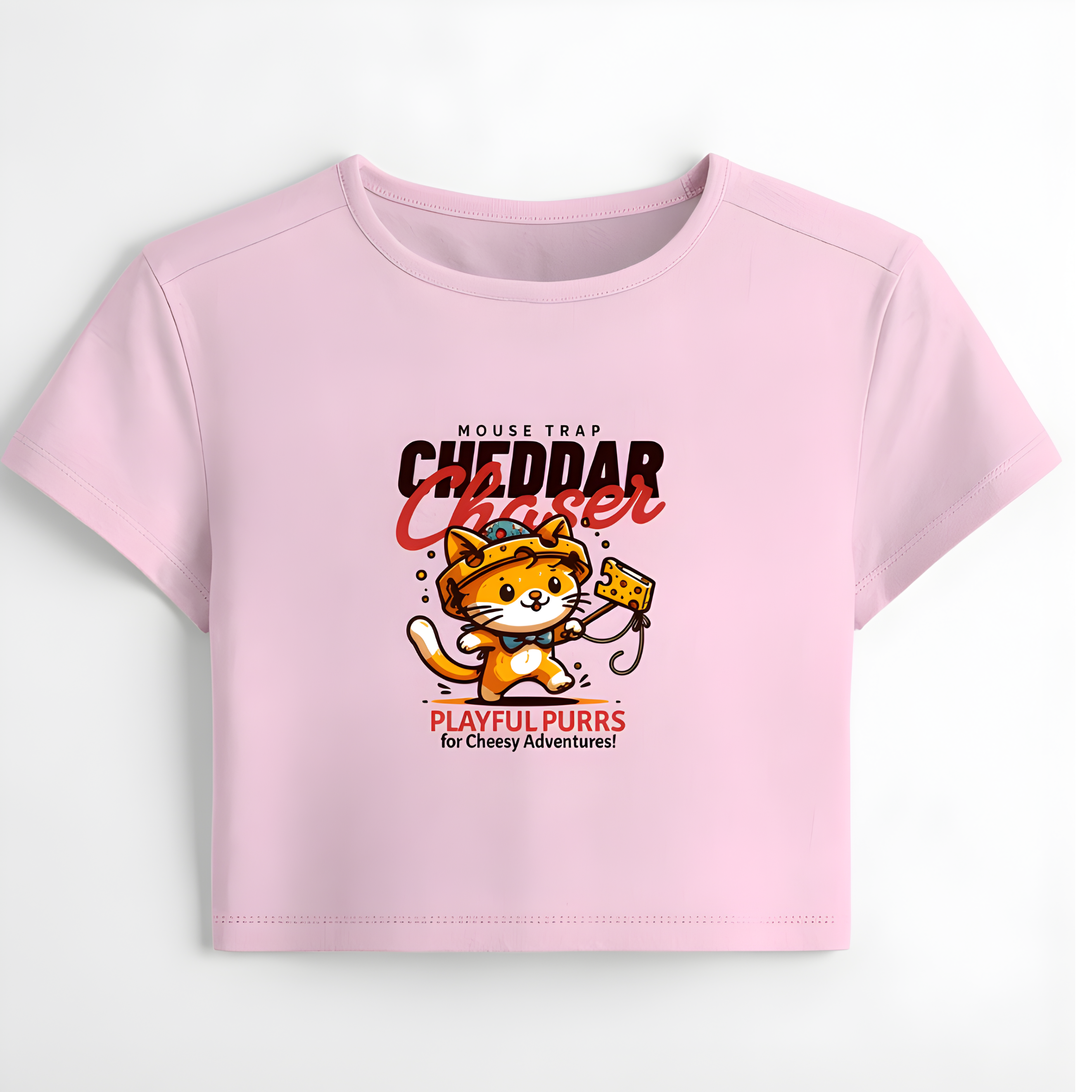 Cheddar Chaser Cat Lover Baby Tee