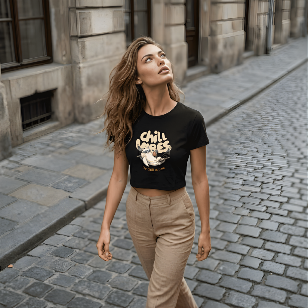 Chill Vibes Cat Lover Baby Tee