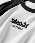 Ew, People Cat Embroidery