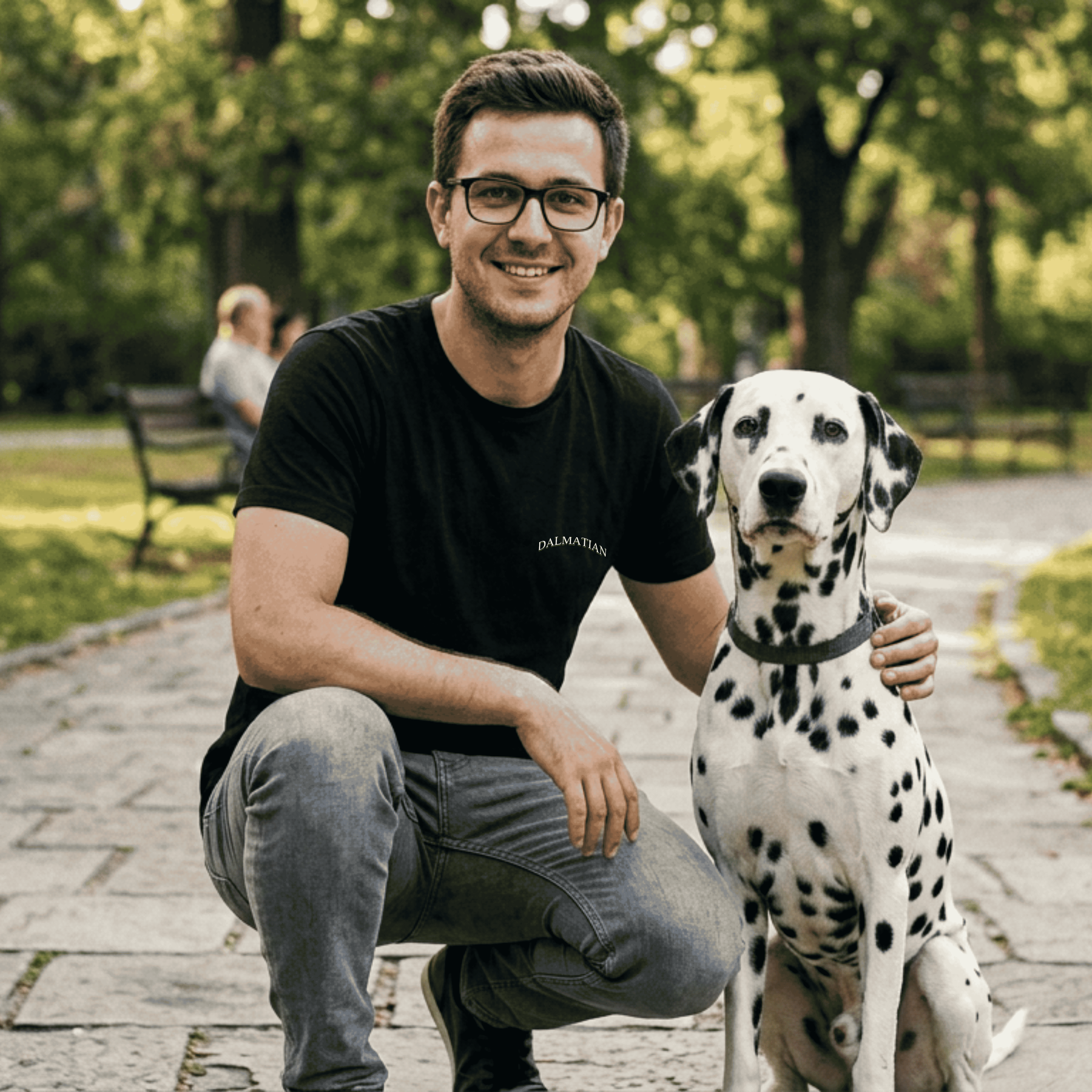 Dalmatian Dog Lover Graphic T-Shirt