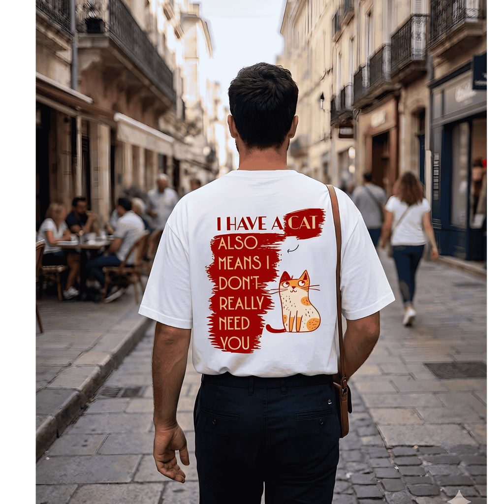 I Have a Cat Cat Lover T-Shirt