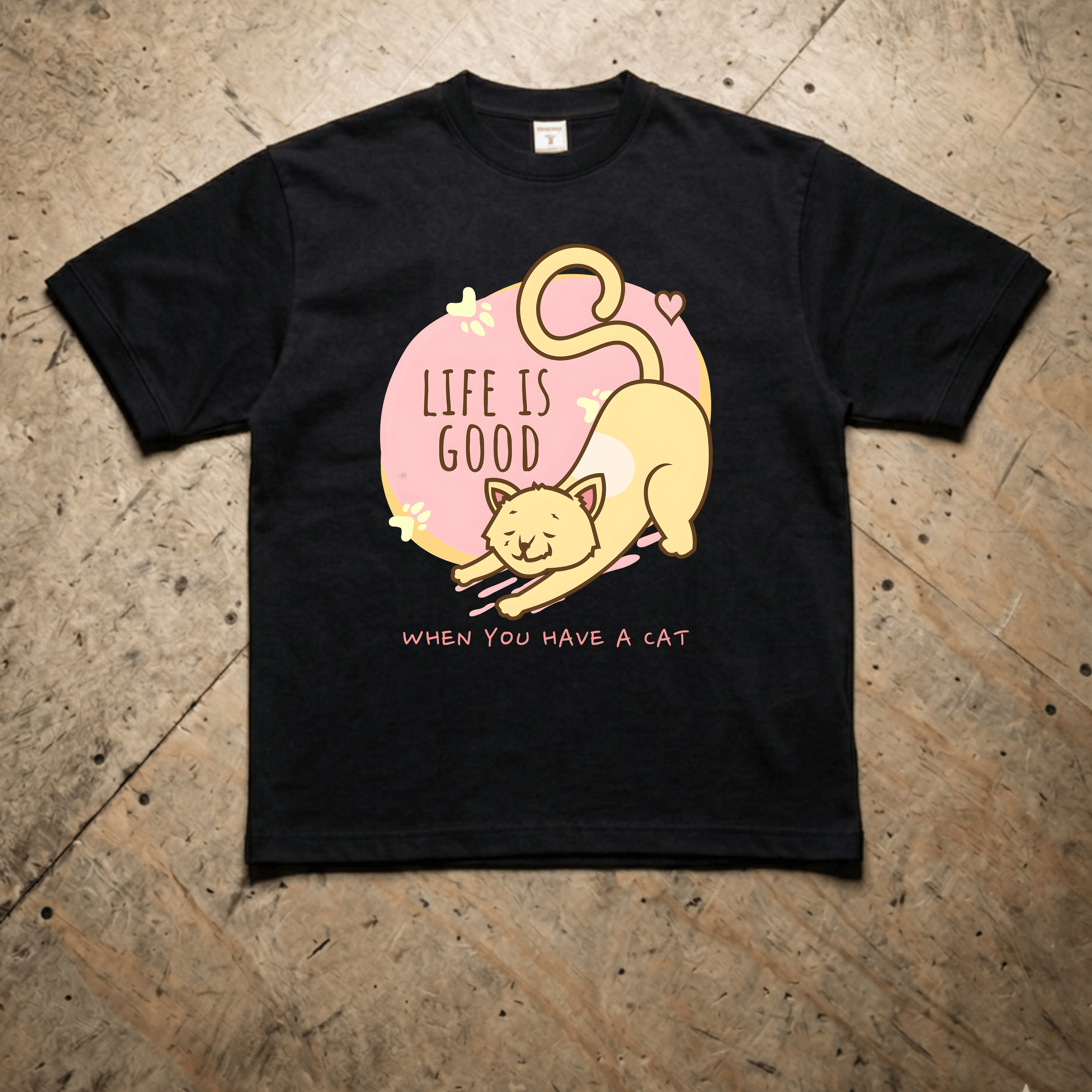 Life Is Good Dog Lover Graphic T-Shirt
